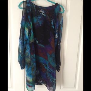 Beautiful chiffon overlay dress for Spring/Summer